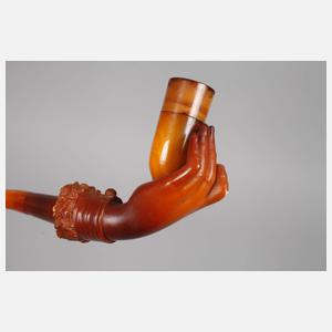 Feine Pfeife im Etui