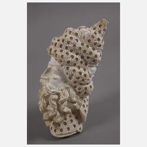 Großer figürlicher Pfeifenkopf