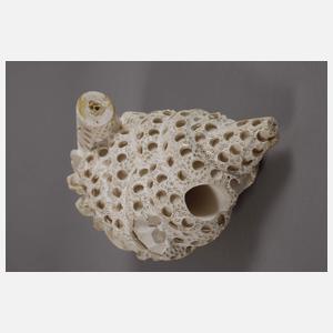 Großer figürlicher Pfeifenkopf