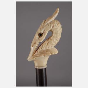 Spazierstock Elfenbein