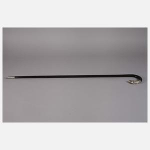 Spazierstock Silber