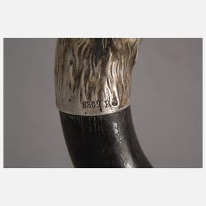 Spazierstock Silber