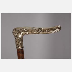 Spazierstock Silber