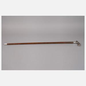 Spazierstock Silber
