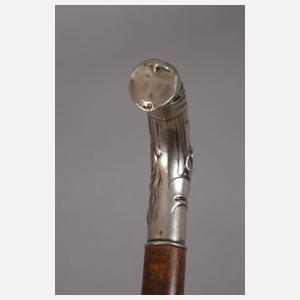 Spazierstock Silber
