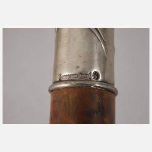 Spazierstock Silber