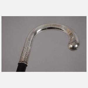 Spazierstock Silber
