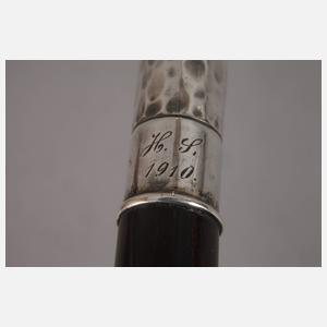 Spazierstock Silber