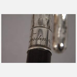 Spazierstock Silber