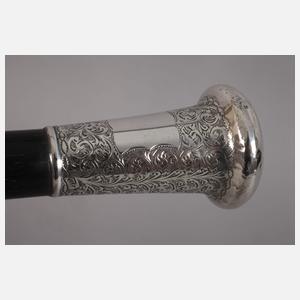 Spazierstock Silber