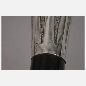 Spazierstock Silber