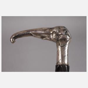 Spazierstock Silber