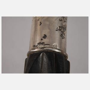 Spazierstock Silber