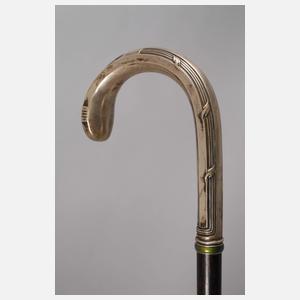 Spazierstock Silber