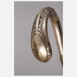 Spazierstock Silber