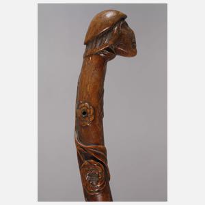 Figürlicher Spazierstock