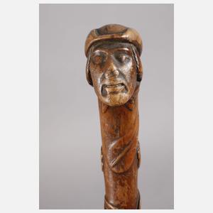 Figürlicher Spazierstock