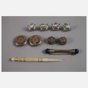 Konvolut Silber und Schmuckteile