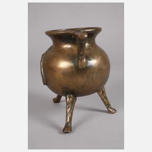 Grapen und Räucherschale