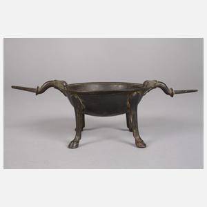 Grapen und Räucherschale