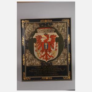 Wappentafel Brandenburg