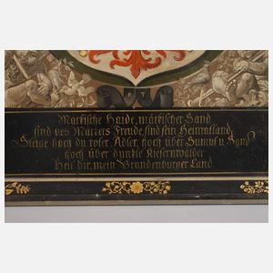 Wappentafel Brandenburg