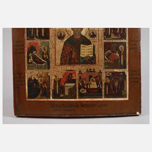 Ikone Heiliger Nikolaus der Wundertäter