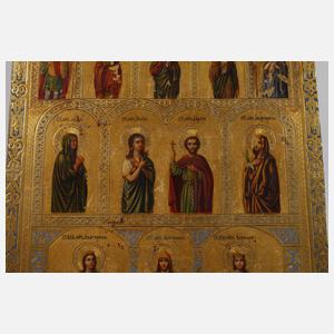 Seltene Haus-Ikonostase