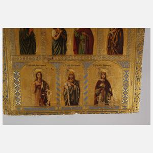 Seltene Haus-Ikonostase