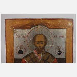 Ikone Heiliger Nikolaus