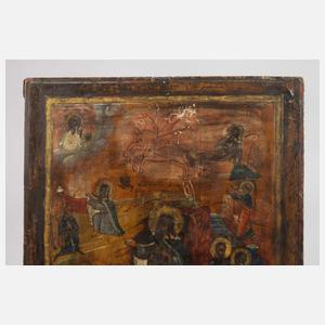 Ikone Feurige Himmelfahrt des Propheten Elias