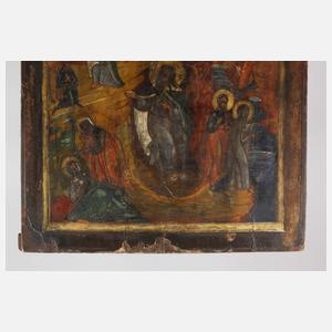 Ikone Feurige Himmelfahrt des Propheten Elias
