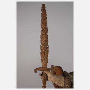 Große barocke Schnitzerei