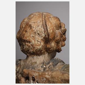 Große barocke Schnitzerei