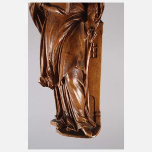 Geschnitzte Heiligenfigur