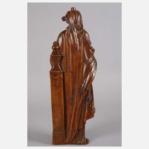 Geschnitzte Heiligenfigur