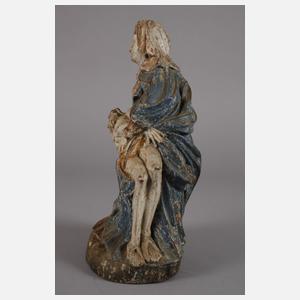 Geschnitzte Heiligenplastik