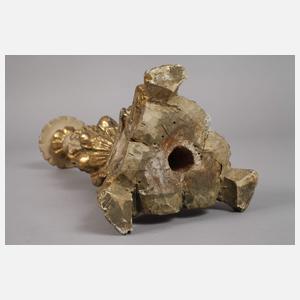 Geschnitzter Barockleuchter