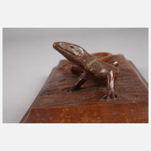 Briefbeschwerer Eidechse