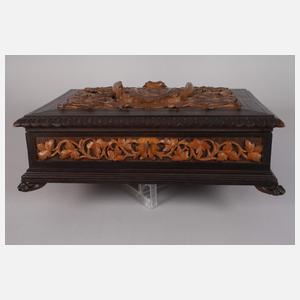 Geschnitzte Schatulle Historismus