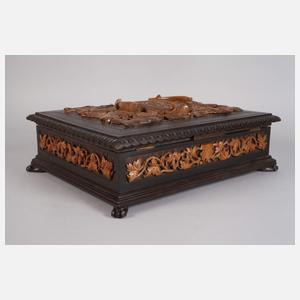 Geschnitzte Schatulle Historismus