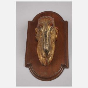 Paar figürliche Schnitzereien