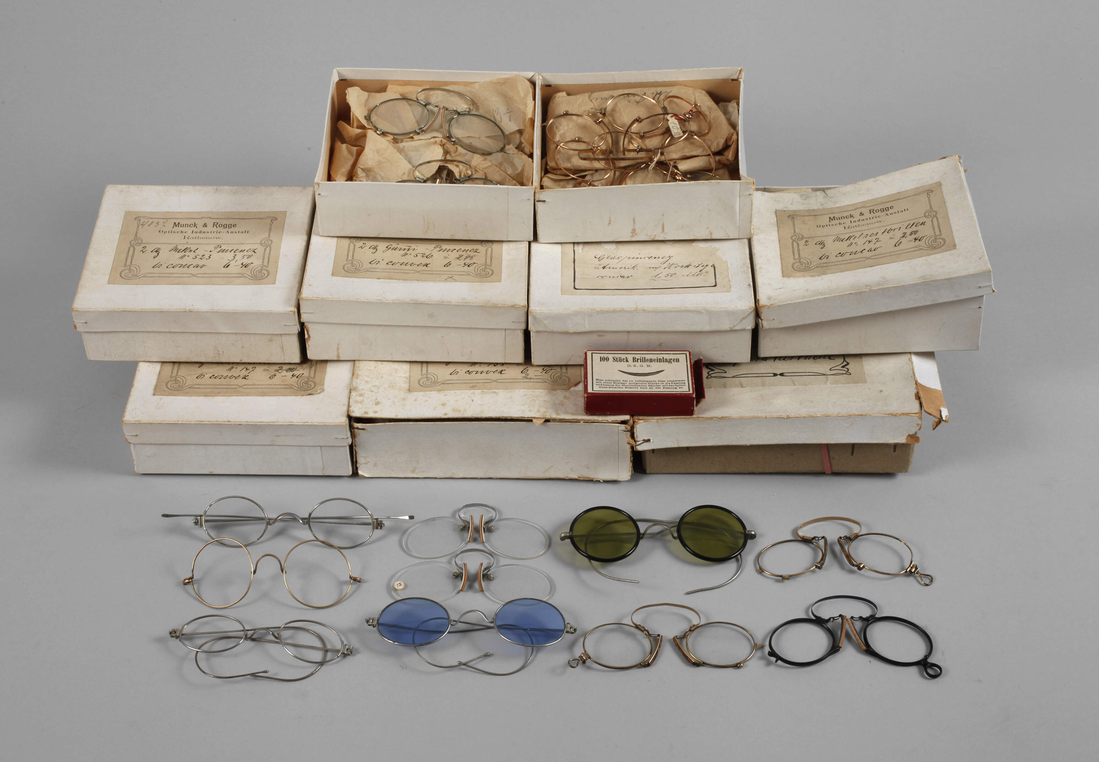 Nachlass eines Optikers