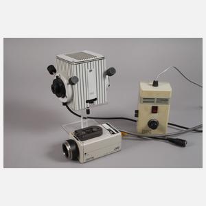 Stereomikroskop mit Zubehör