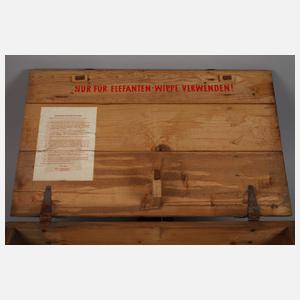 Werbedisplay Elefanten