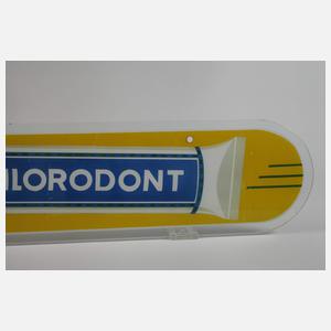 Werbeschild Chlorodont