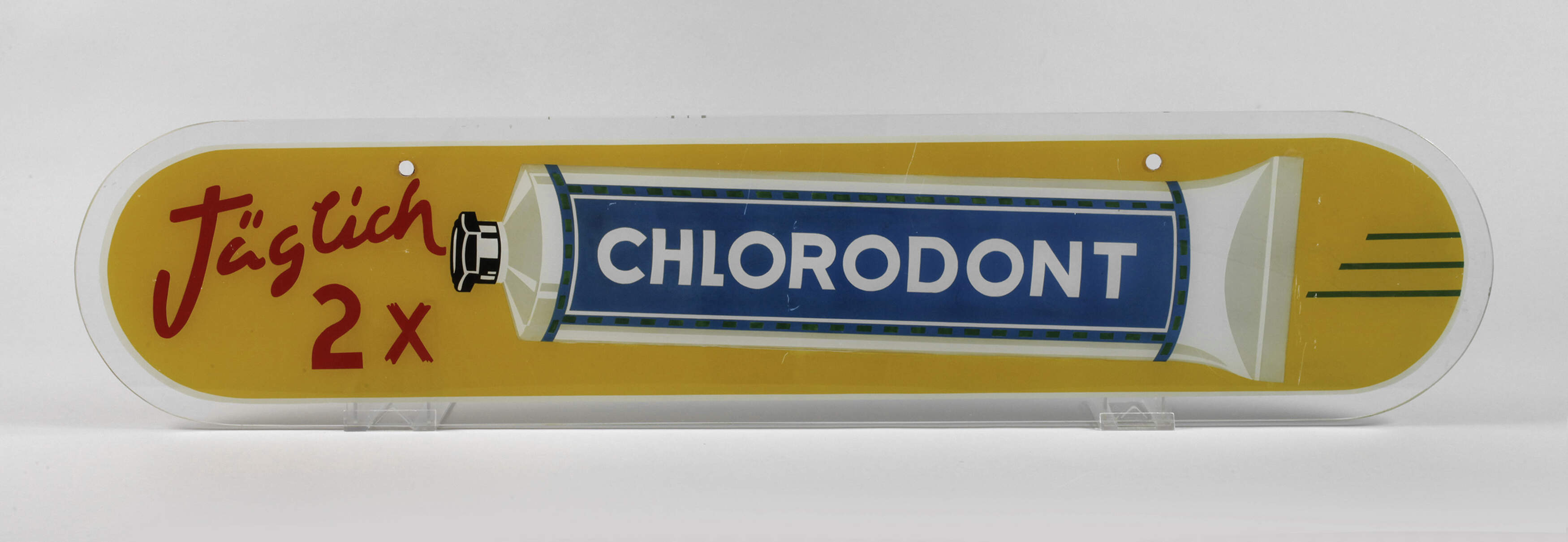 Werbeschild Chlorodont