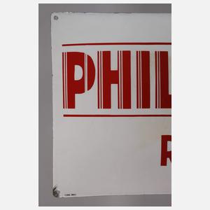 Emailleschild Philips