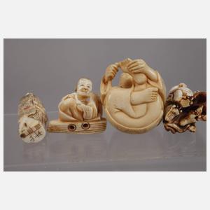 Konvolut Netsuken