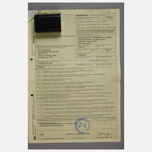 Miniaturstele aus Elfenbein